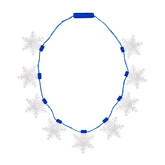 LED Snowflake Necklaces Retail Display